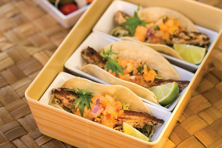 ミックス バー フィッシュタコス 一例