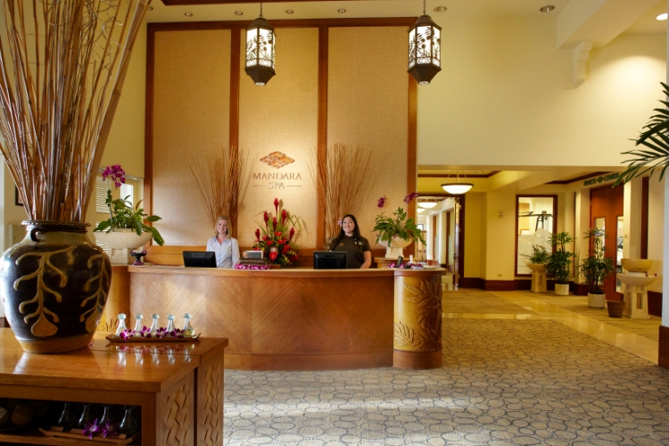 マンダラスパ 受付