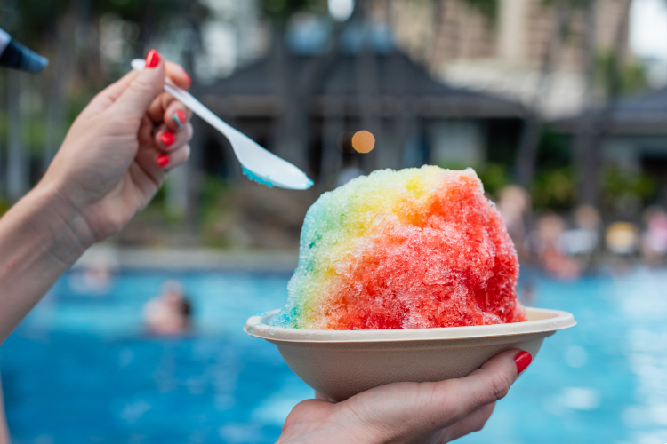 ウィキウィキ マーケット ハワイアン シェイブアイス 一例