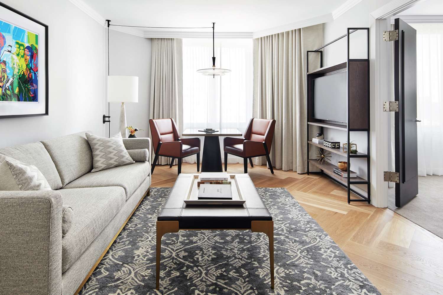 １ベッドルームスイート　キングベッド1台