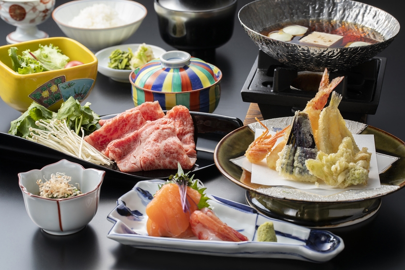 ＜グルメ＆ステイ＞夕食は「花ざと」で宿泊プラン限定スペシャルメニュー♪ワンドリンク特典付/夕朝食付