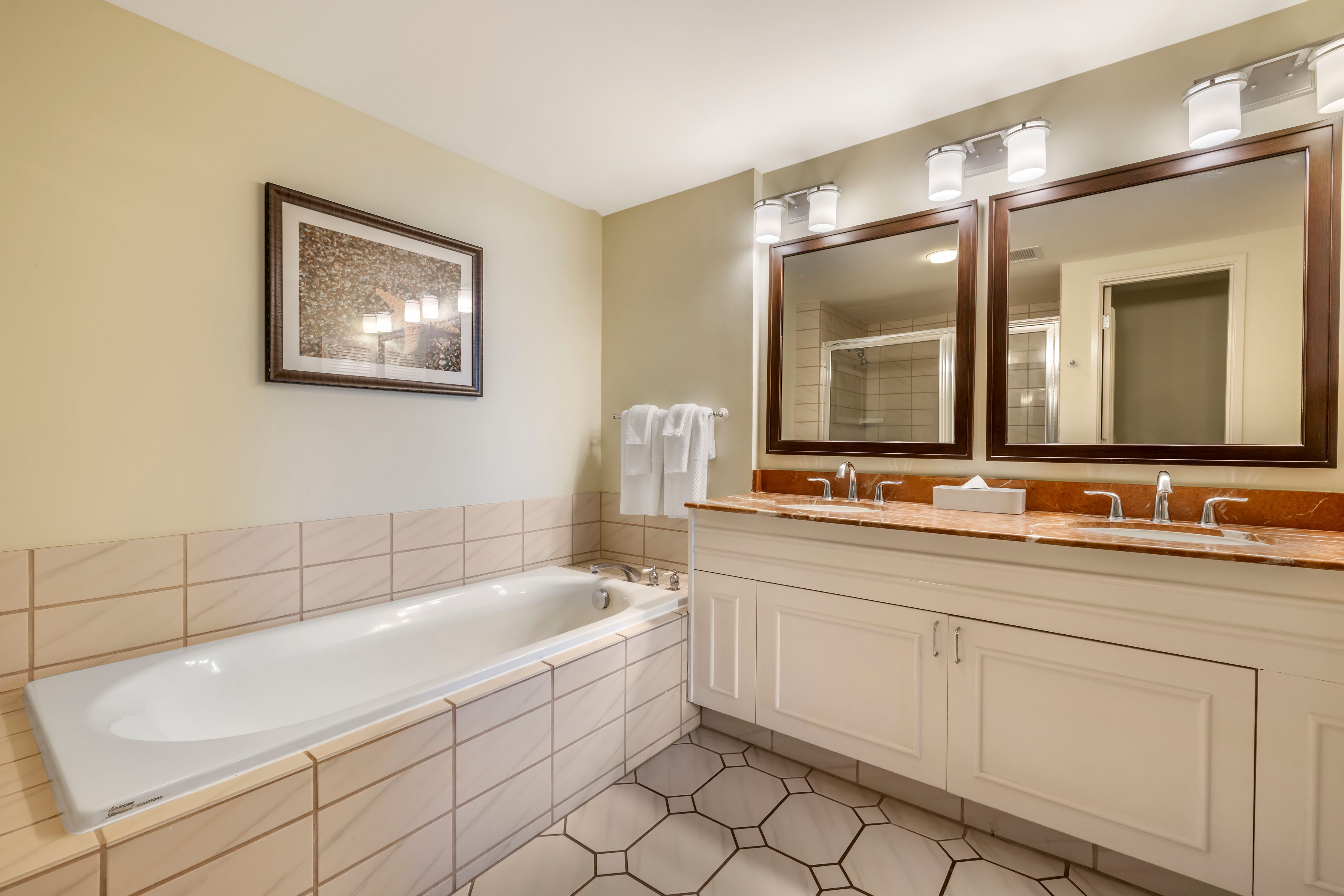 2ベッドルーム スイート バスルーム一例