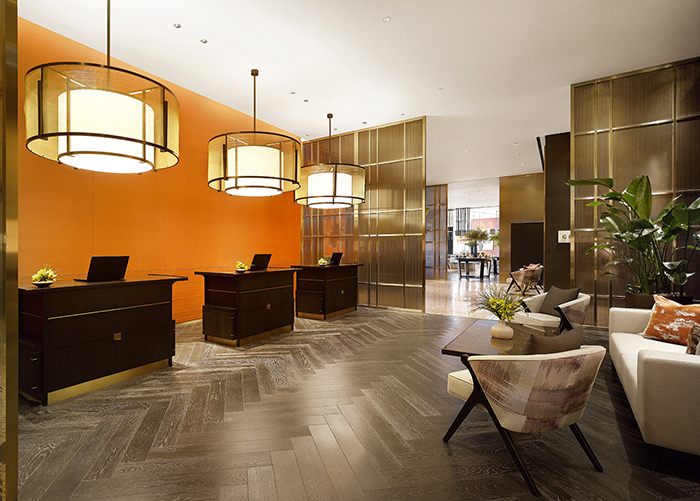 Grand Club check in area