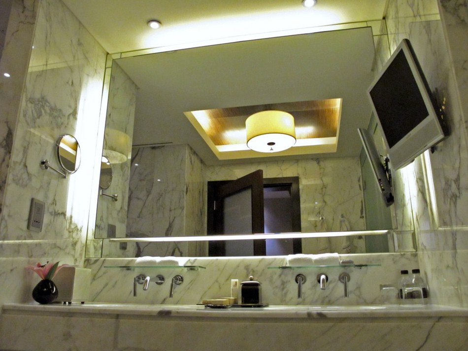 デラックススイートのバスルーム deluxe suite bathroom
