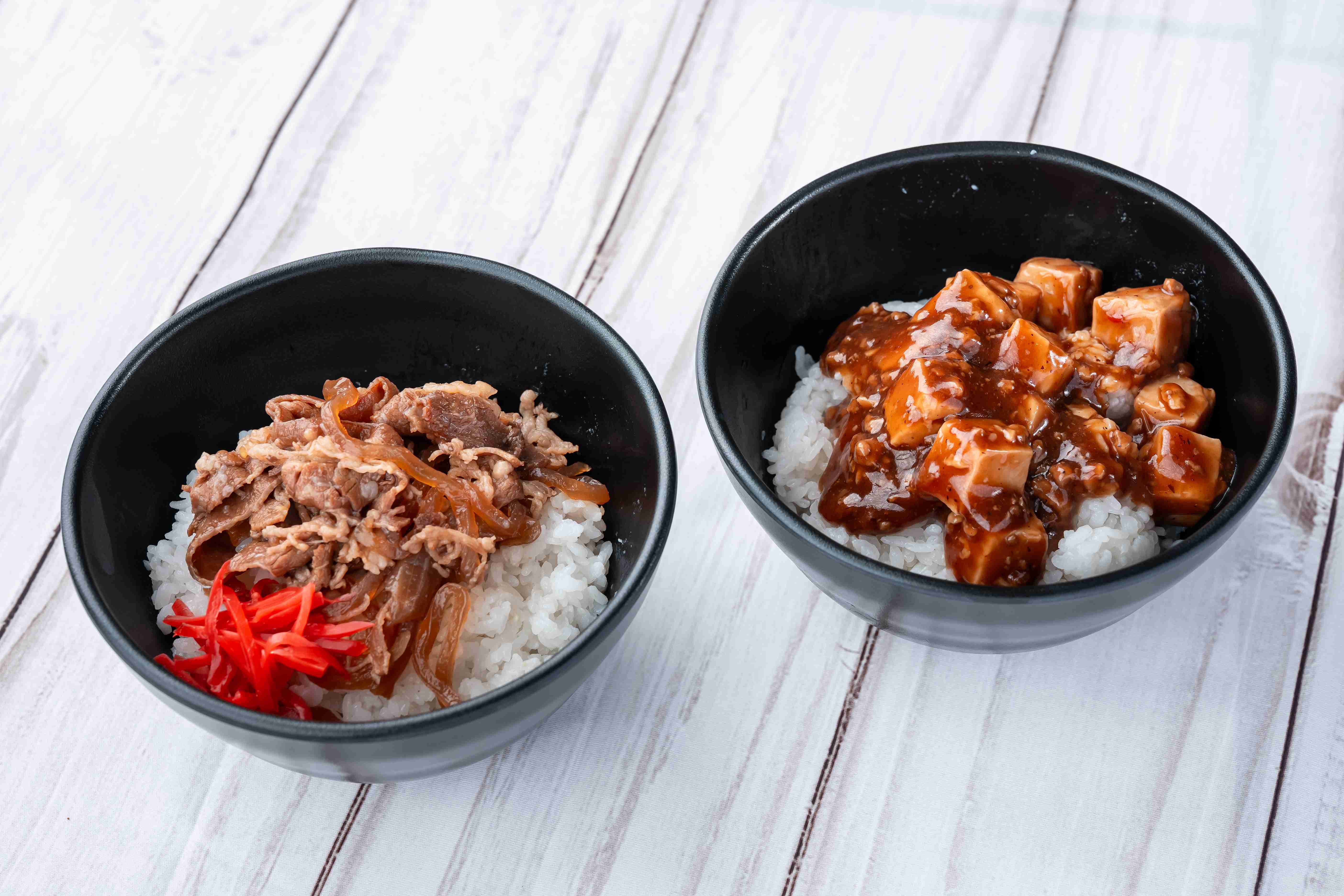 牛丼・麻婆丼