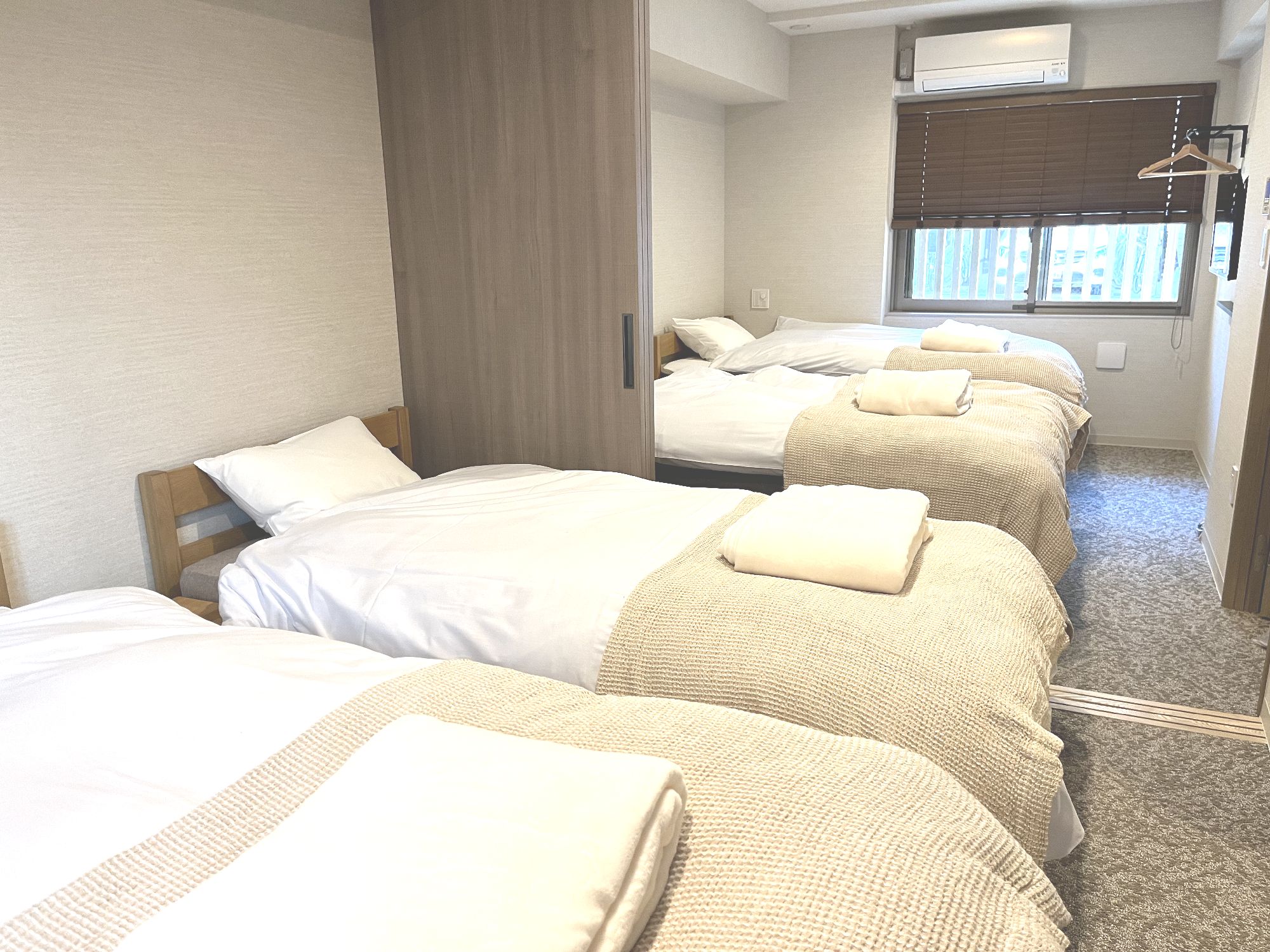 ３ベッドルームガーデンアパートメント