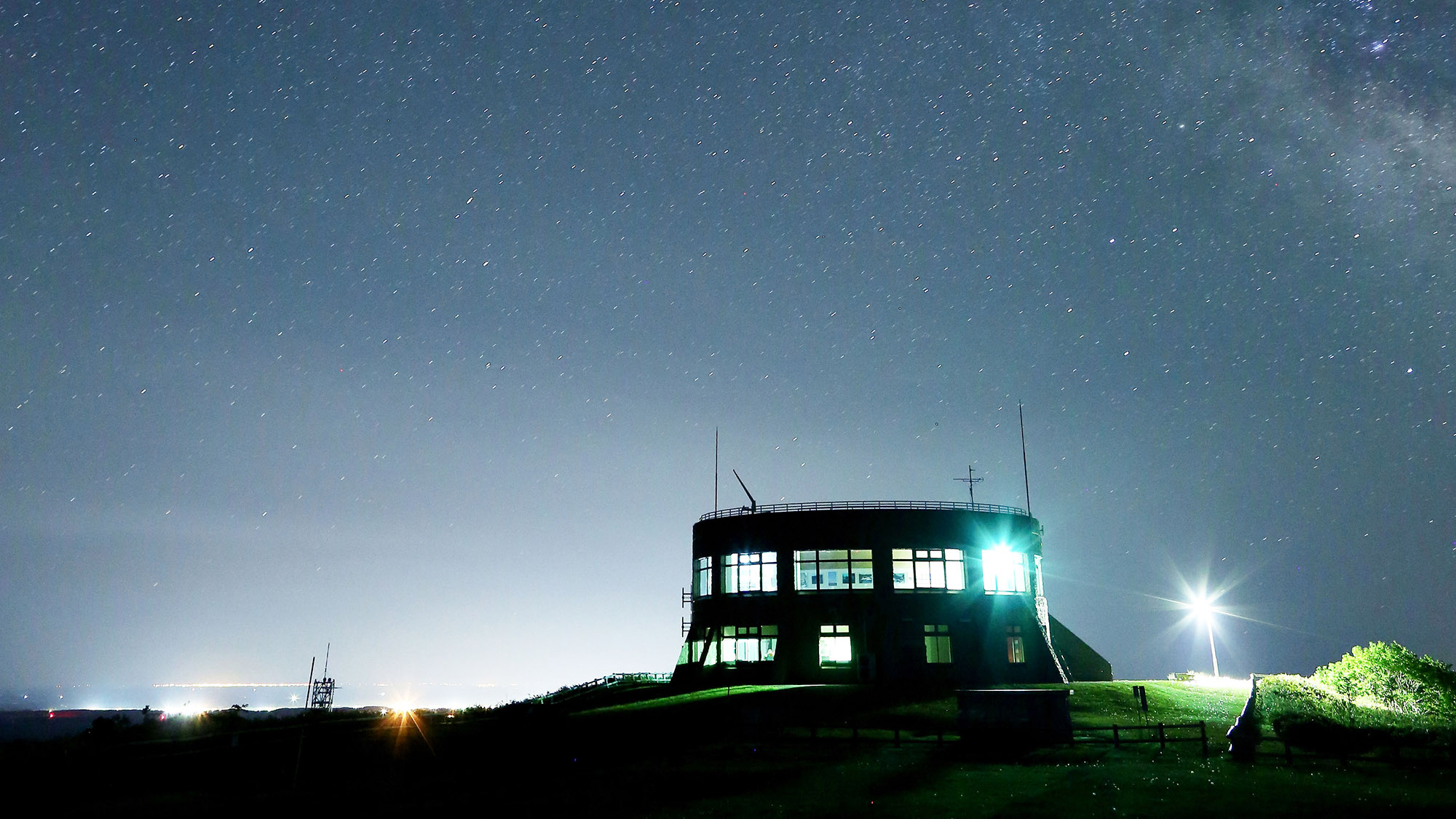 ・【周辺】中標津のランドマーク開陽台、空を見上げると満天の星空が広がります