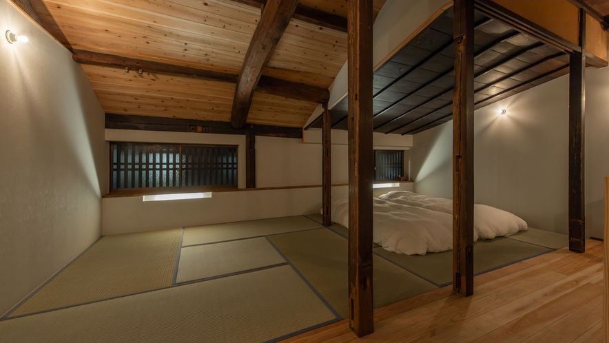2023NewOpen茶壱（60平米）部屋イメージ：歴史を感じつつ清潔感あふれる室内