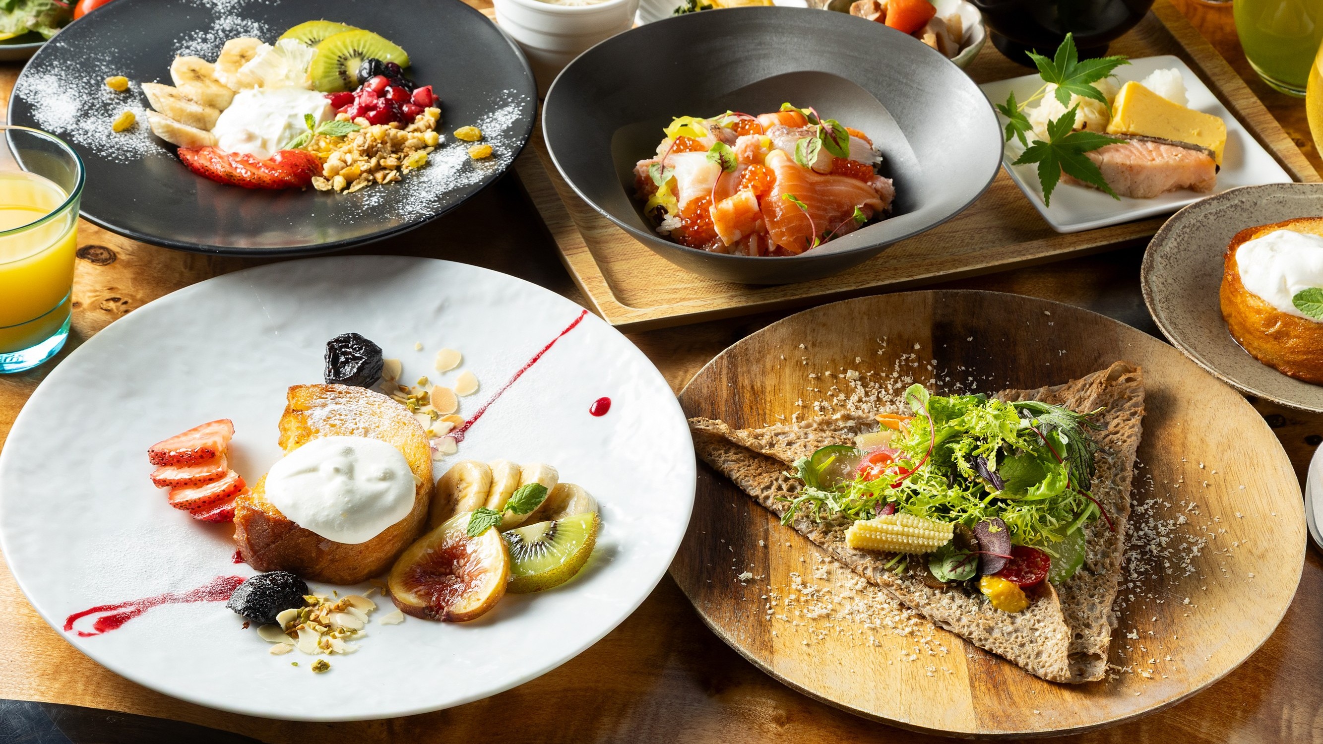 ラウンジ朝食（イメージ）