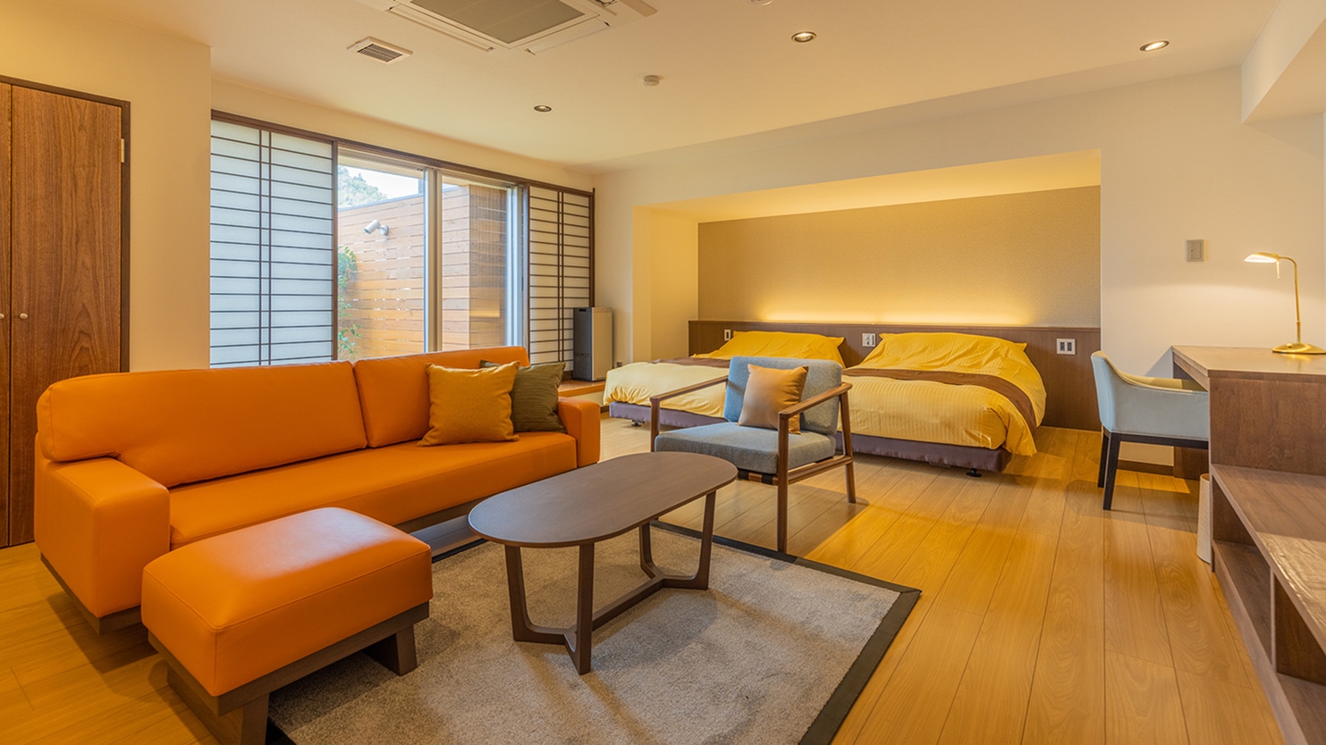 1F庭付きデラックス洋室