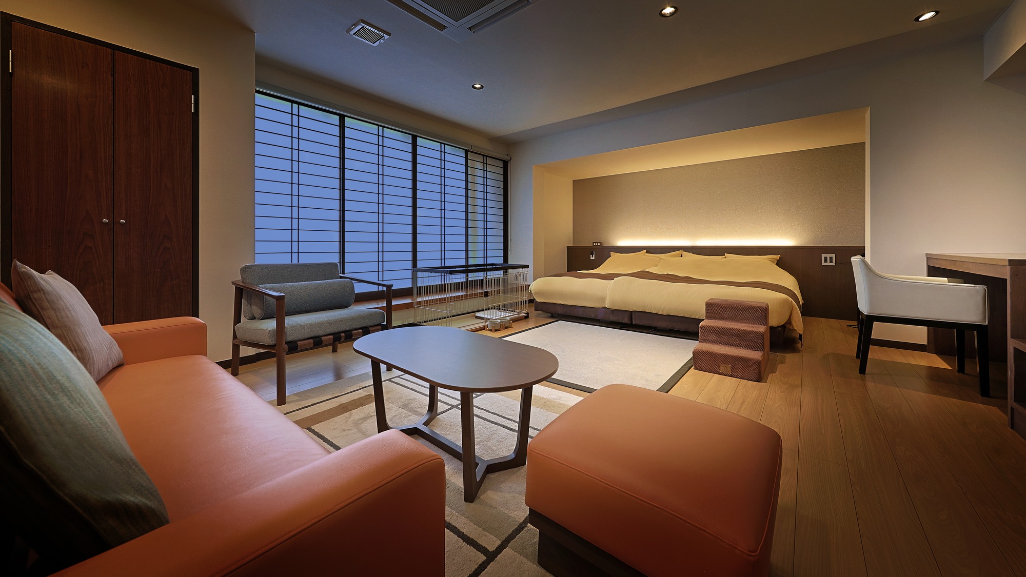 1F庭付きデラックス洋室