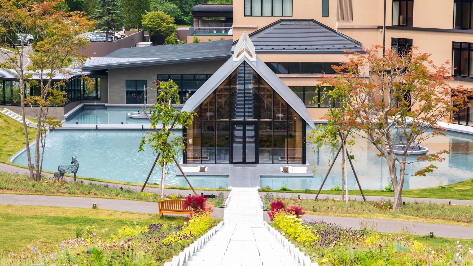 洞爺湖 鶴雅リゾート 洸の謌(眺望・庭園)