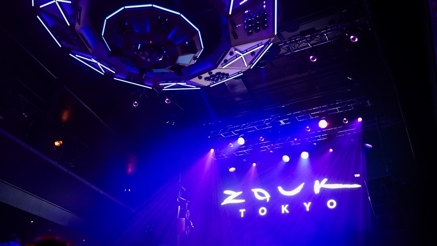 【Zouk Tokyo】＜B2F,B3F＞世界を代表するナイトクラブ「Zouk」が日本初上陸。最先端