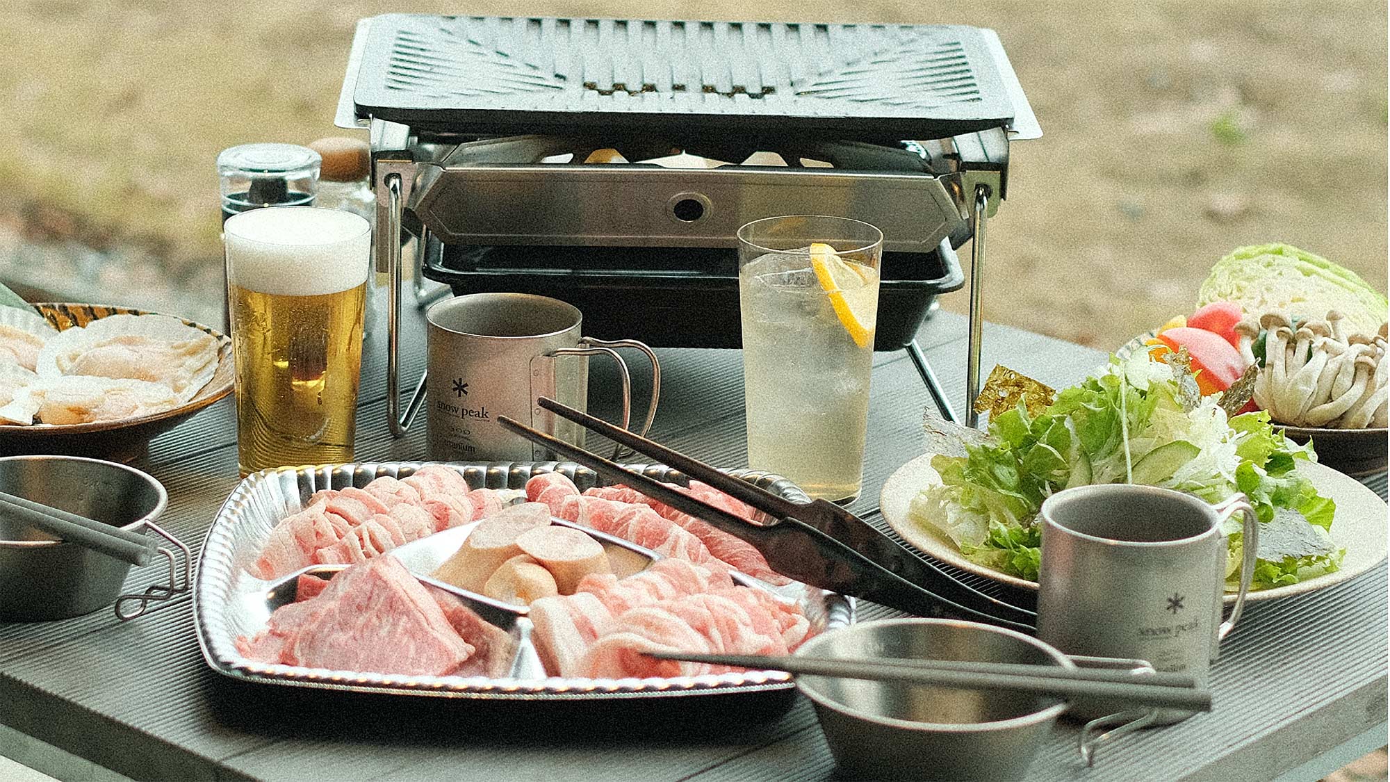 ・【BBQ】自然の中でランチBBQ　開放感のある空間でワイワイバーベキューを満喫してみませんか