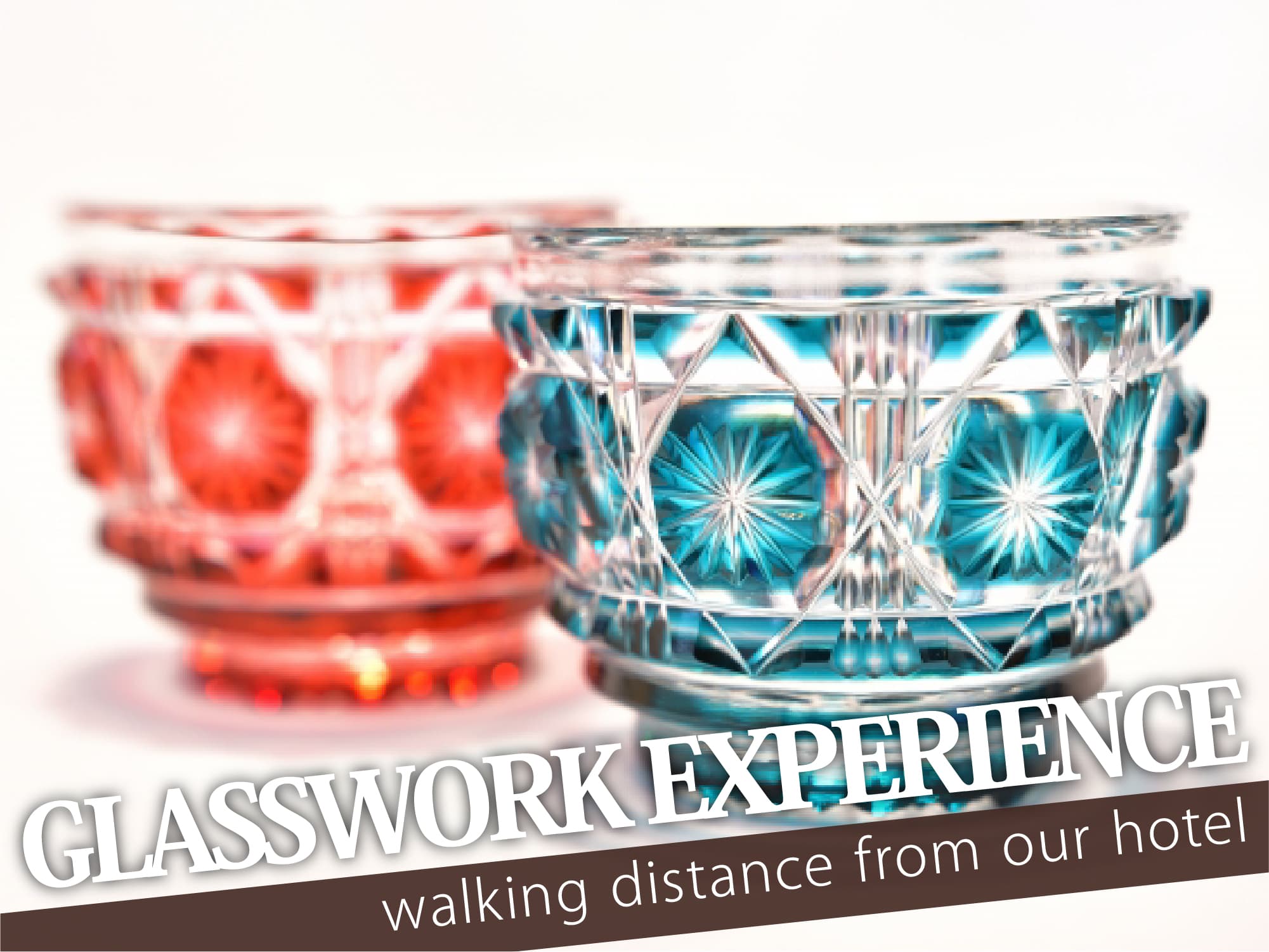 Glasswork experience（ガラス細工体験）