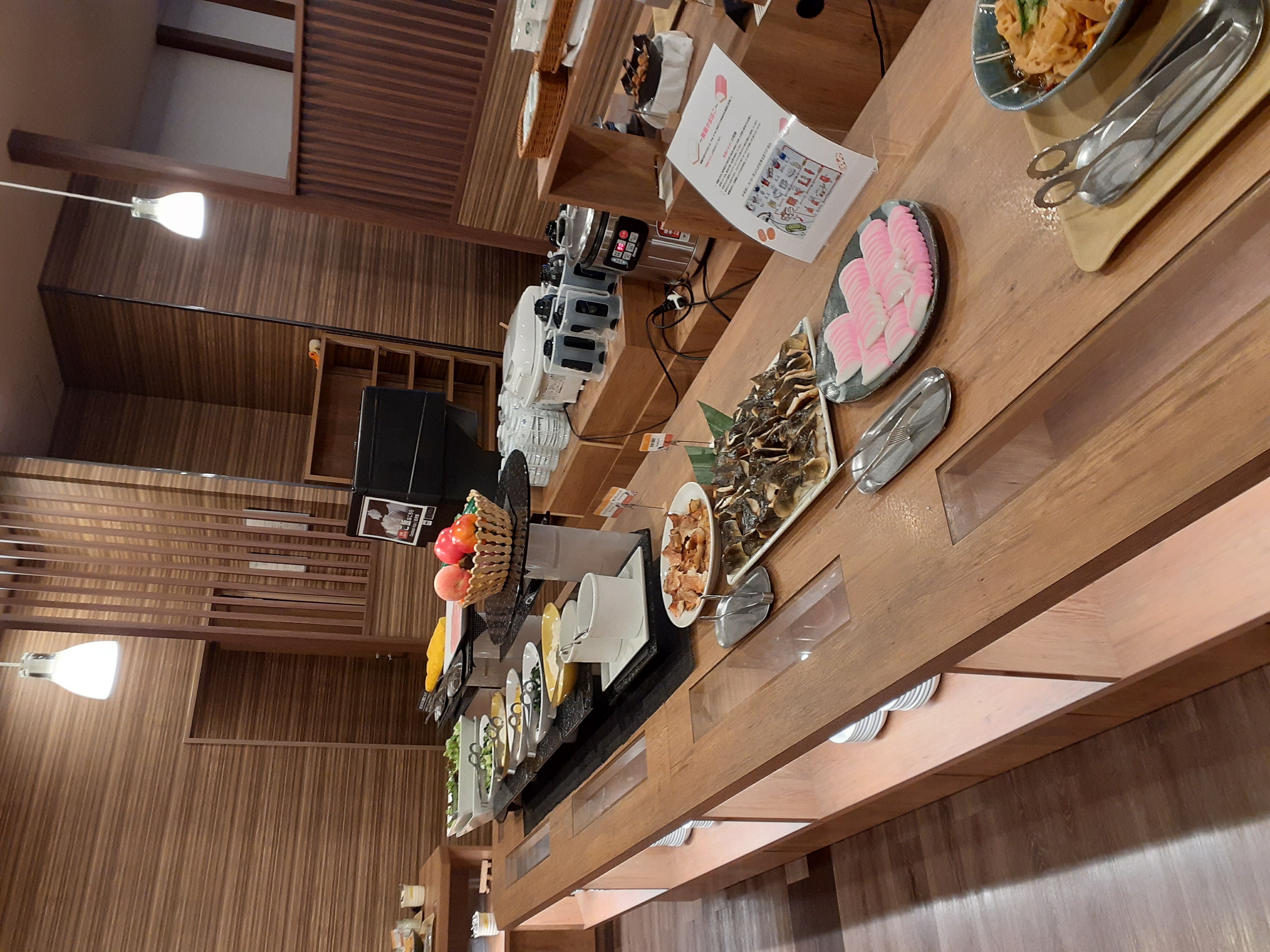 バイキング朝食