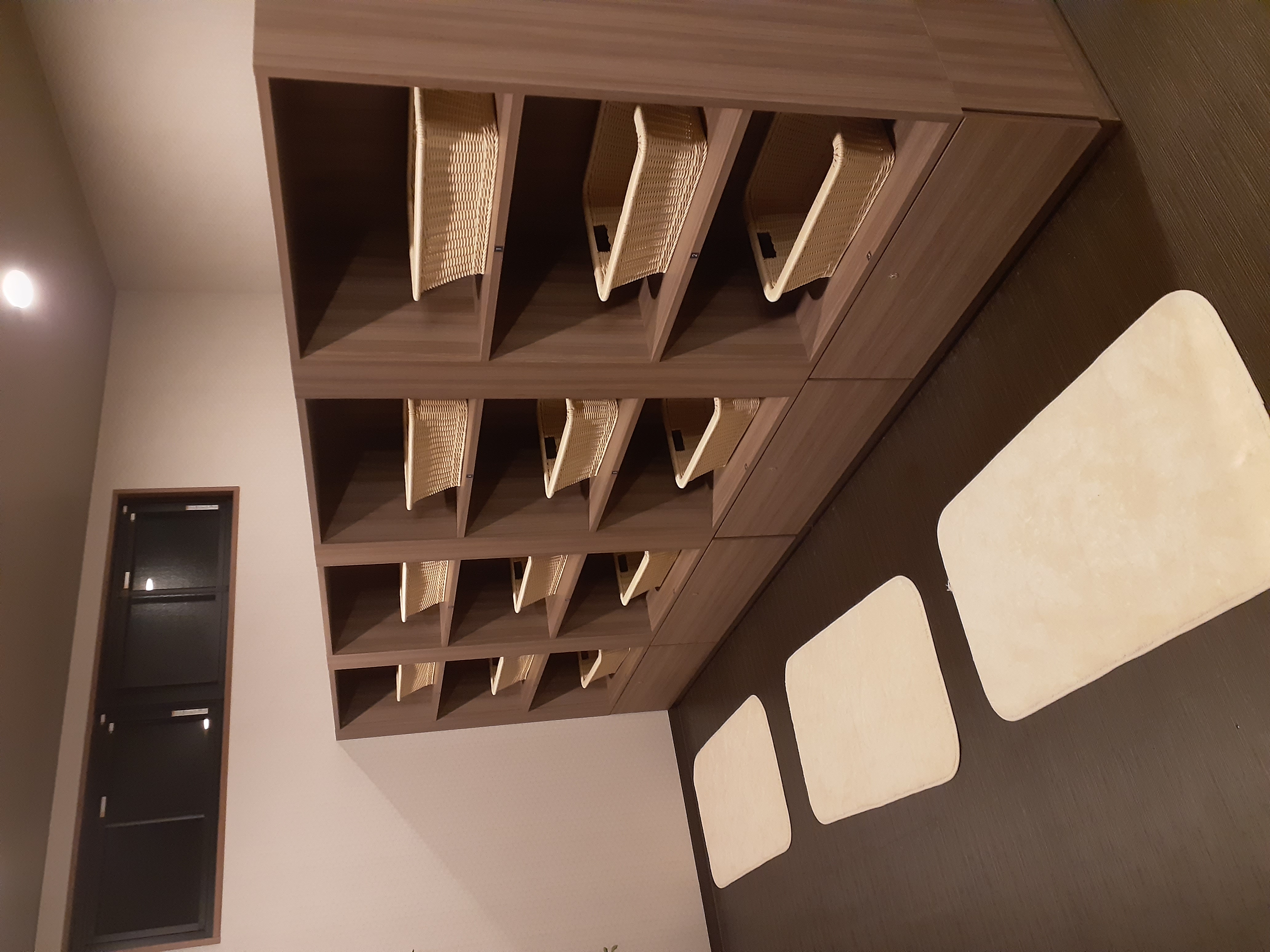 男性大浴場脱衣室 