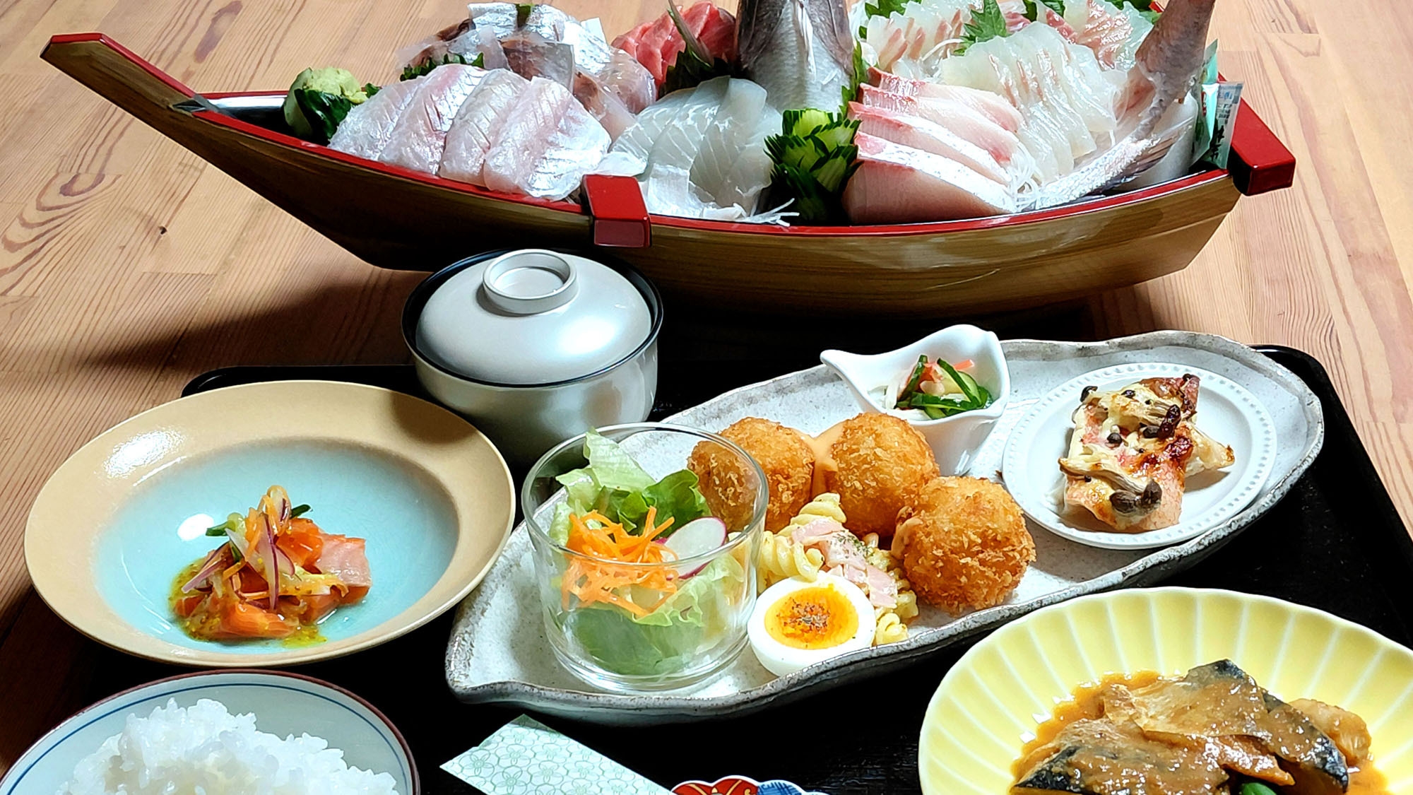 ２食付◆房州産鮮魚刺身舟盛りコース◆舟盛りの迫力を堪能　ふたりのご褒美旅