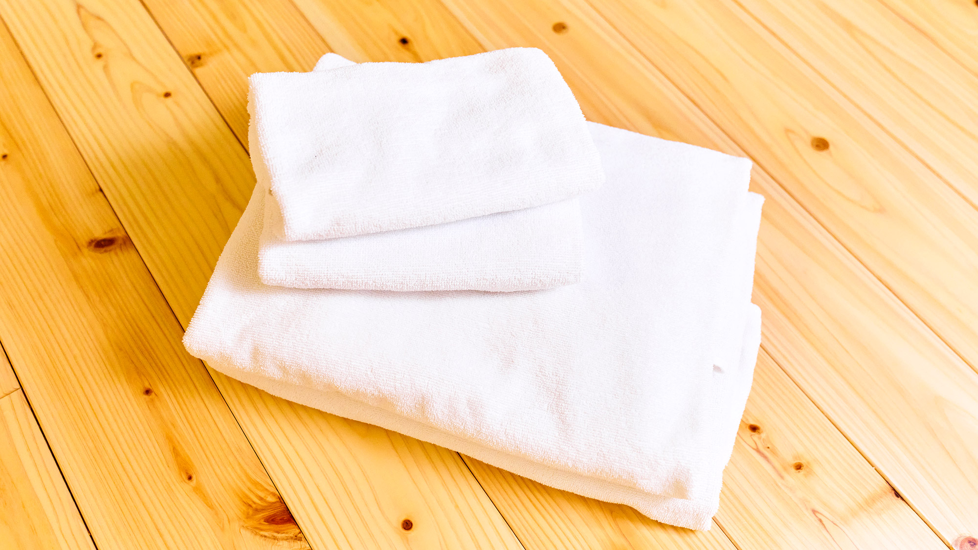 ・【タオル】バスタオルとフェイスタオルをご宿泊の人数分ご用意しております