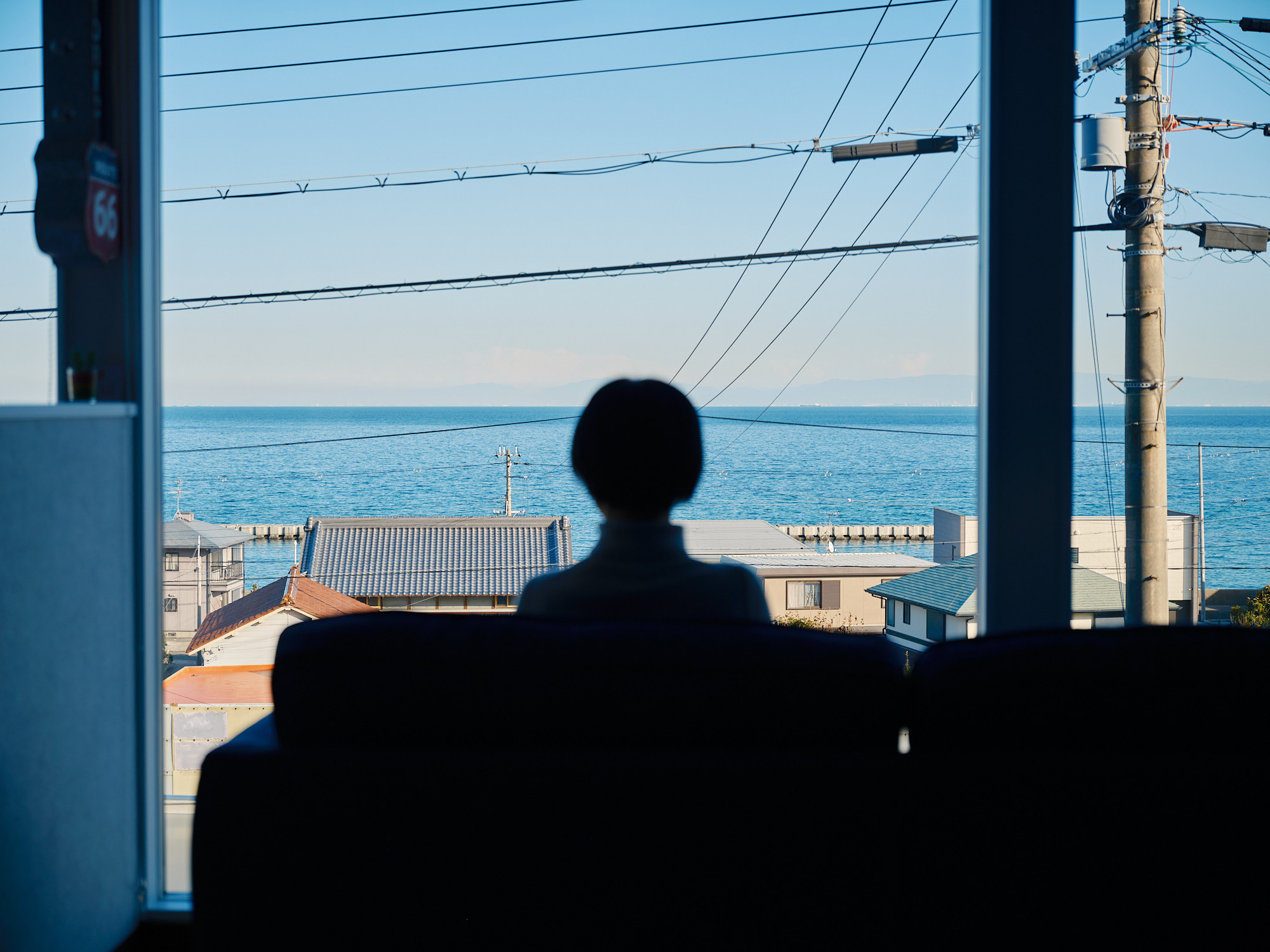 リビングルームから景観