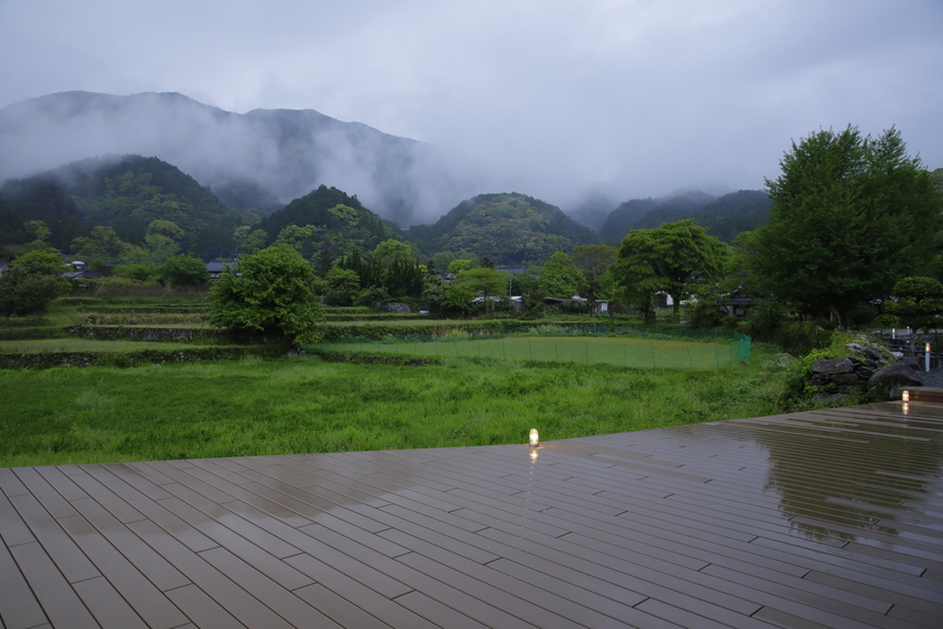 新館　１棟貸　テラスからの風景