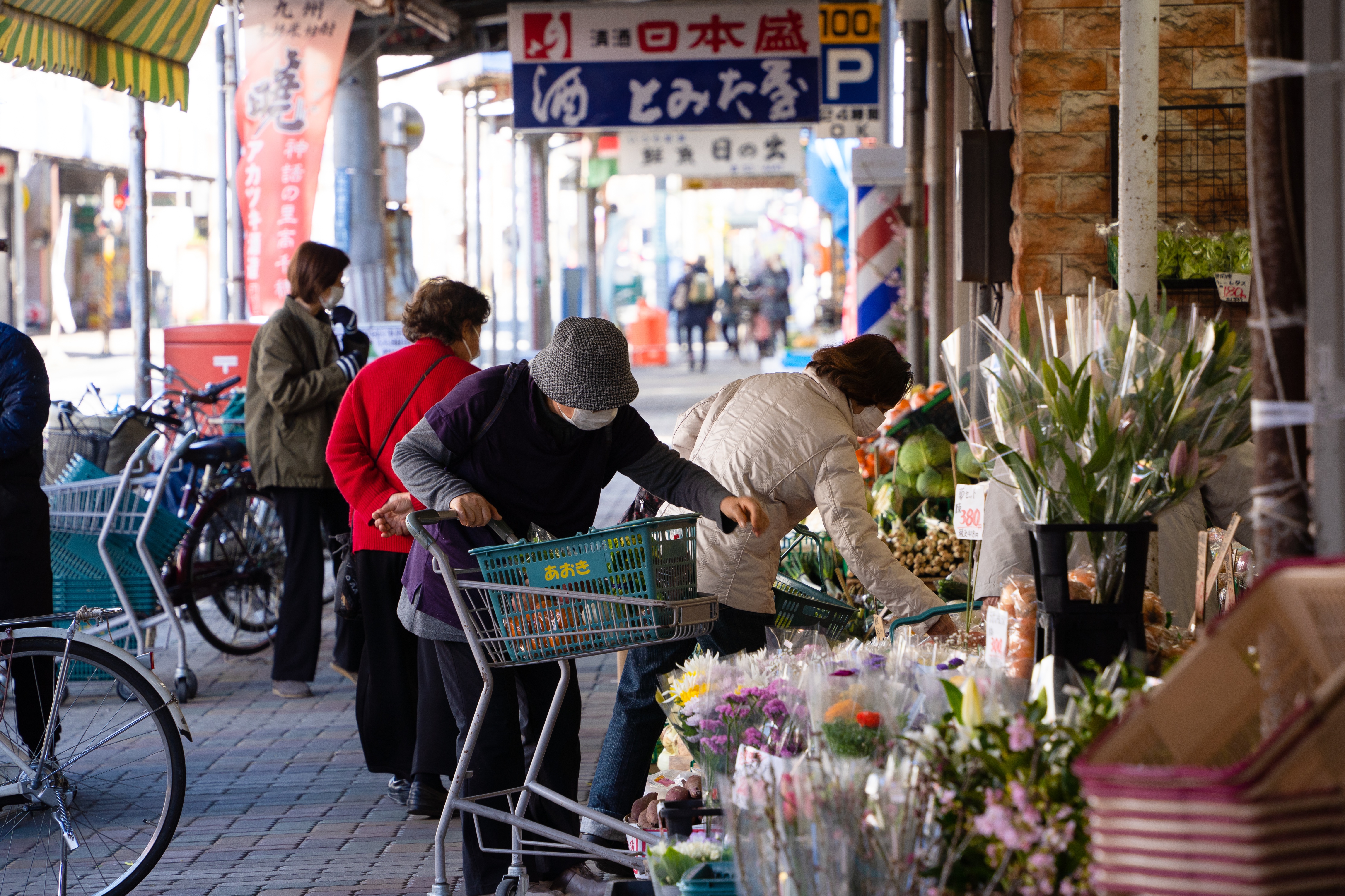 駒形商店街・風景