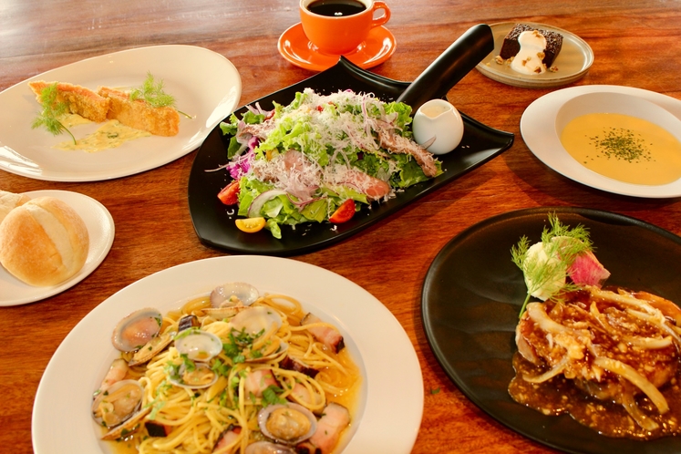 ”長野県食材を味わうディナーコース”