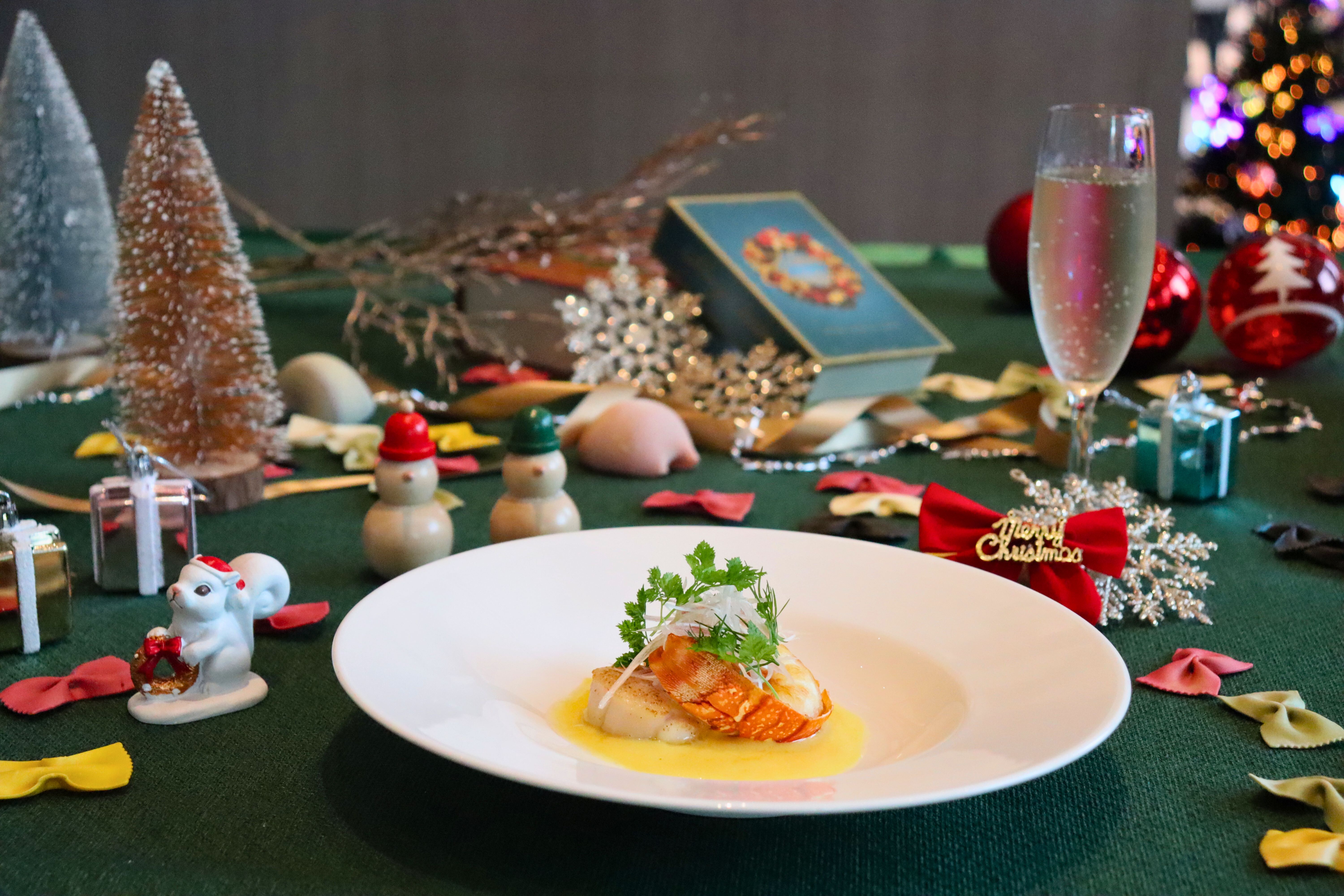 オマール海老と帆立貝のソテー（イメージ）