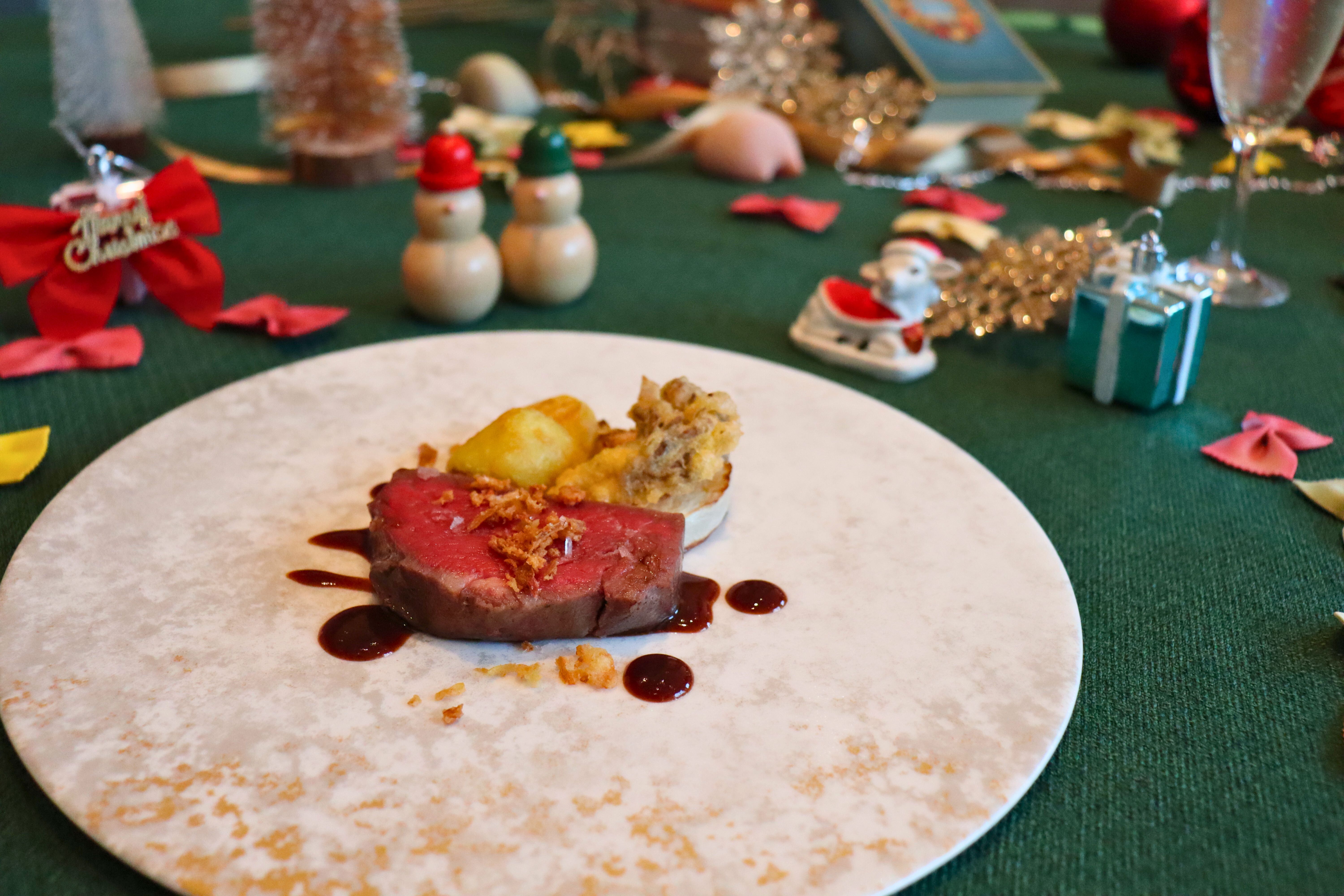 黒毛和牛フィレ肉の低温ロースト（イメージ）