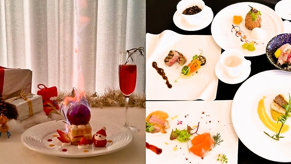 ホテルパテシエとカクテリエが創作するエレガントクリスマスデザート＆カクテルプラン