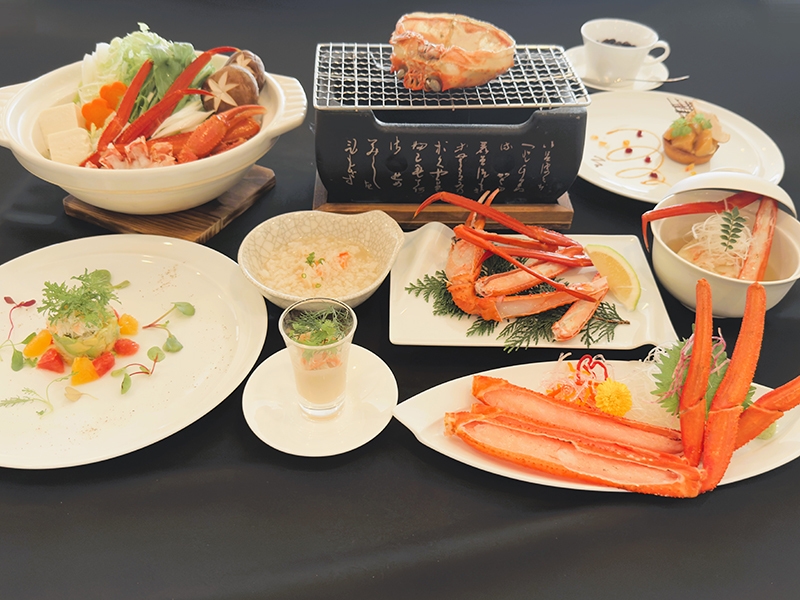 香住 初ガニ食べ尽くしフルコース
