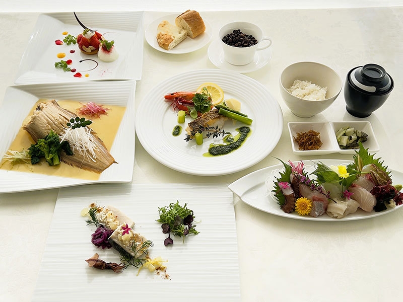 瀬戸の海鮮メインのフルコースディナー(2026年3月〜)