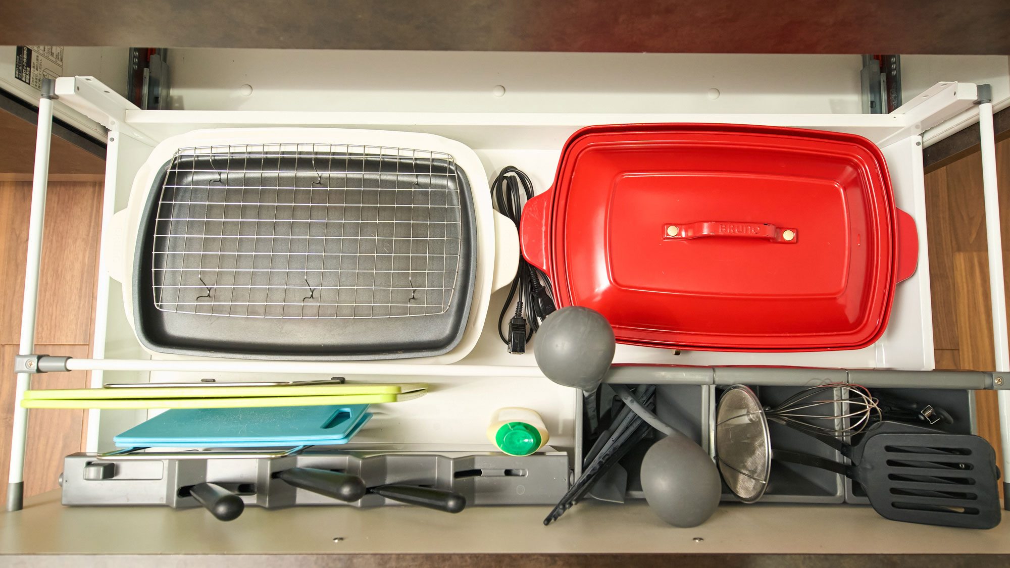 キッチン備品：ホットプレート・調理器具