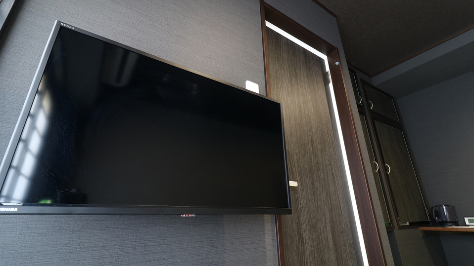 【客室】 設備　テレビ*