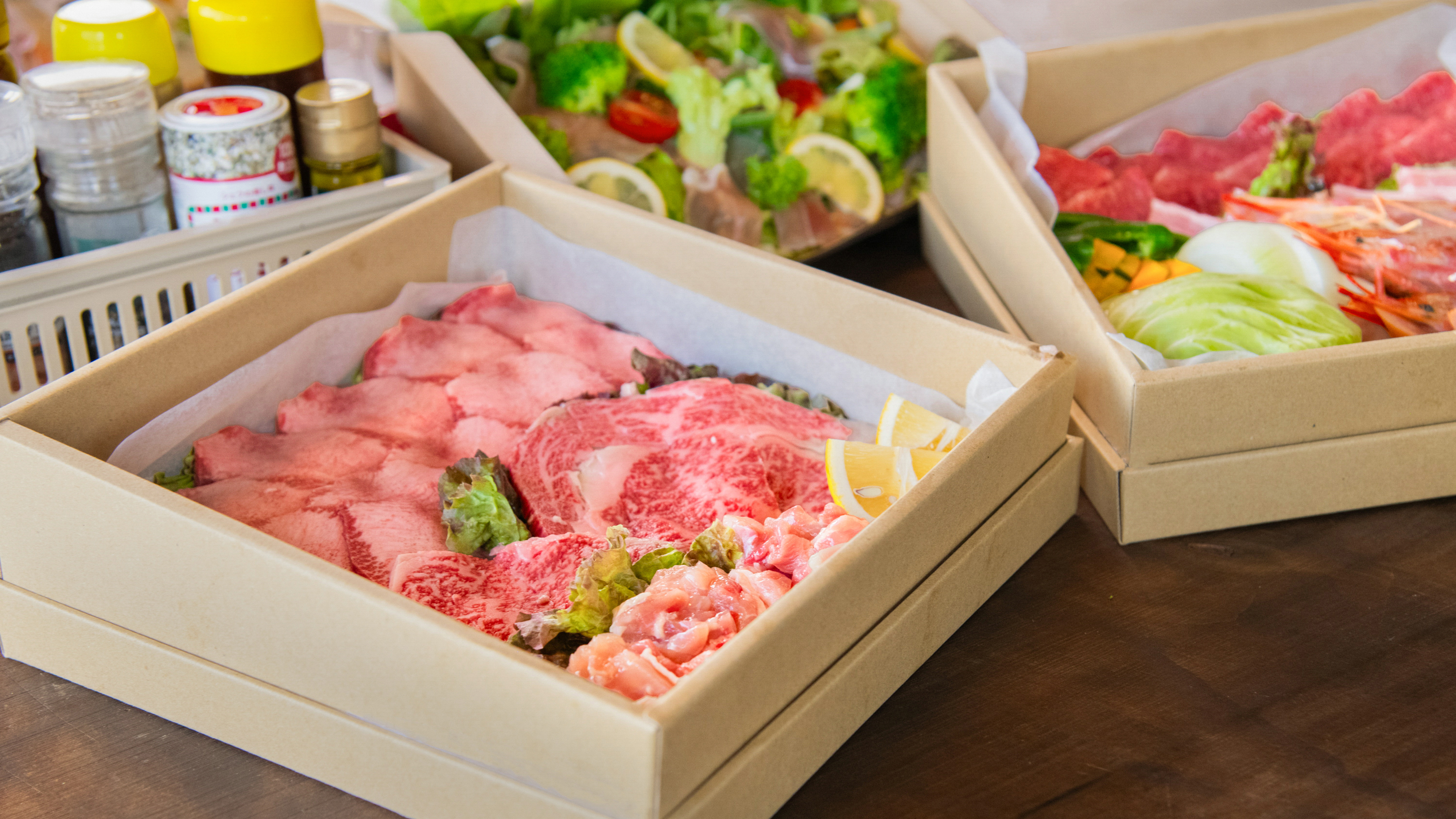 鮮度抜群な食材