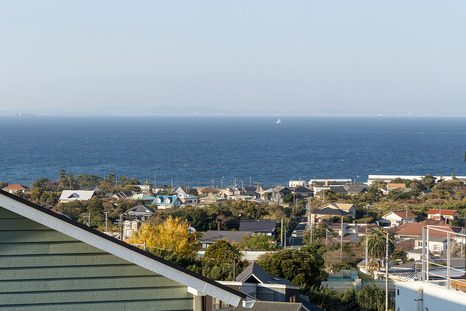 リビング、ロフトからの眺め