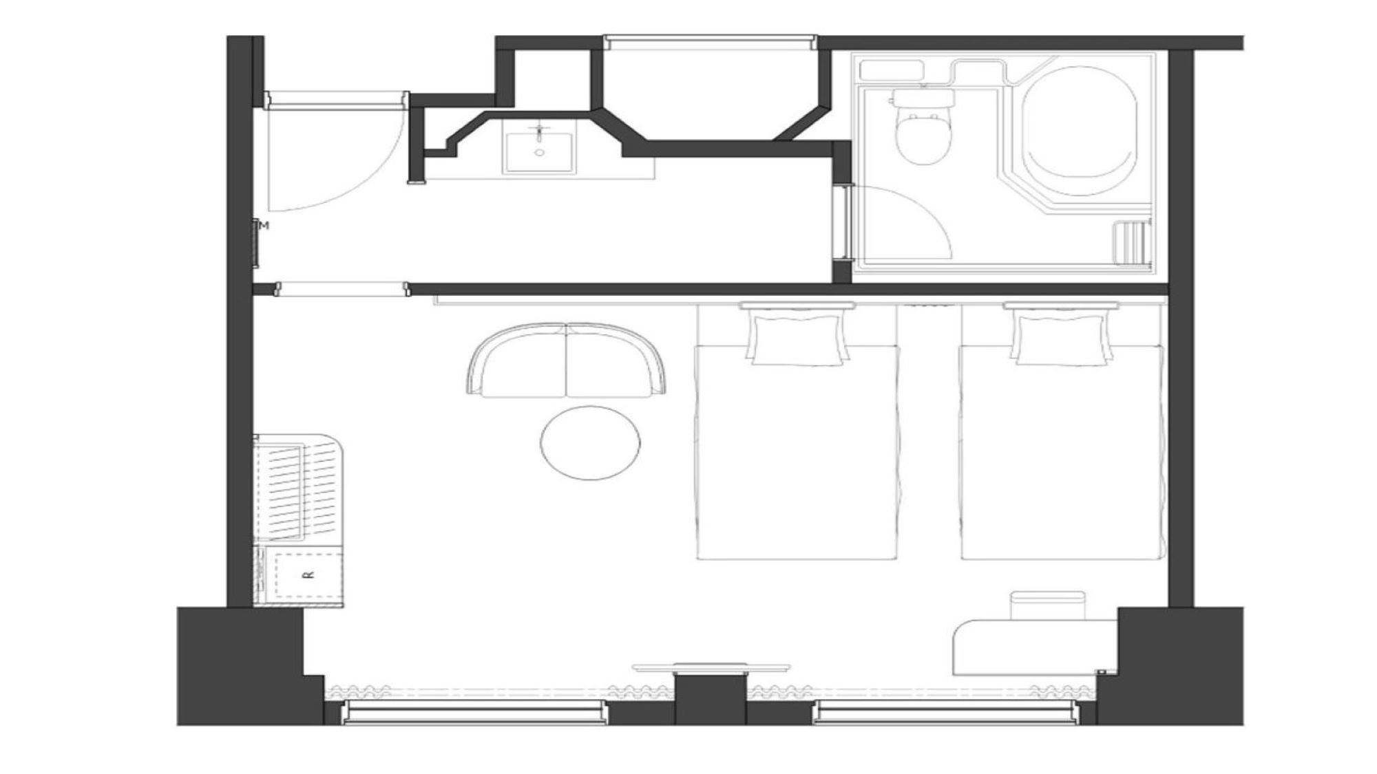 スーペリアツインルーム（30.6㎡）