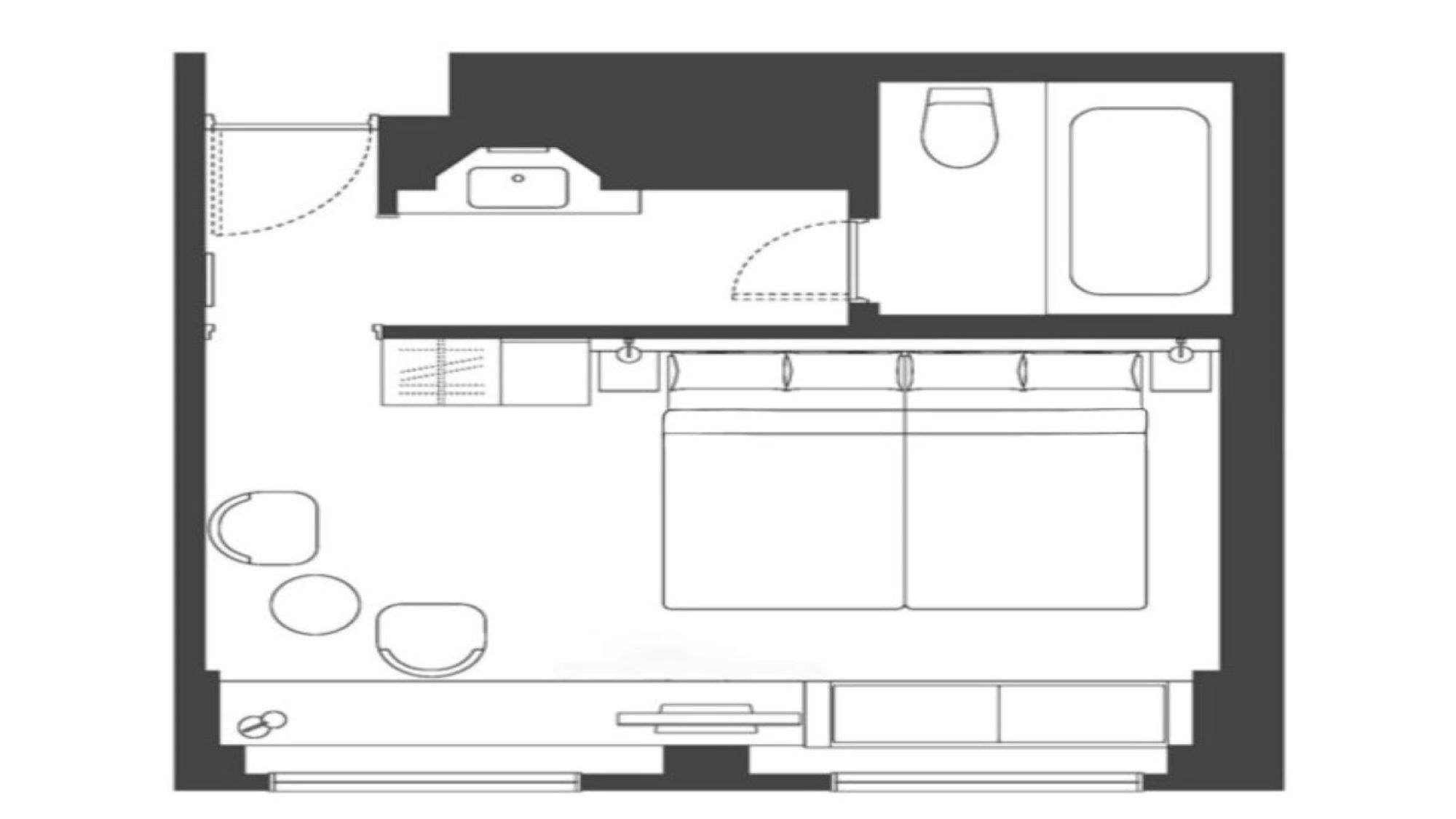 デラックスツインルーム （30.6㎡）