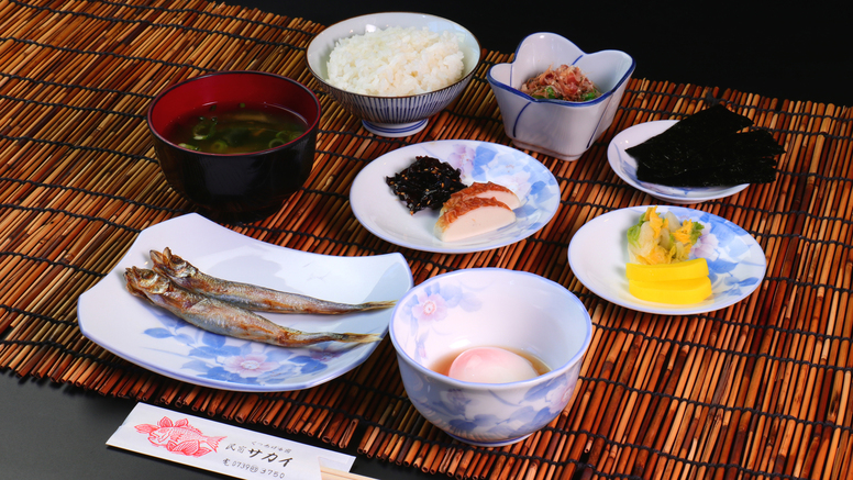 【朝食付き】ほっこり朝食を食べていってらっしゃい♪温かなご飯で朝からスッキリ！