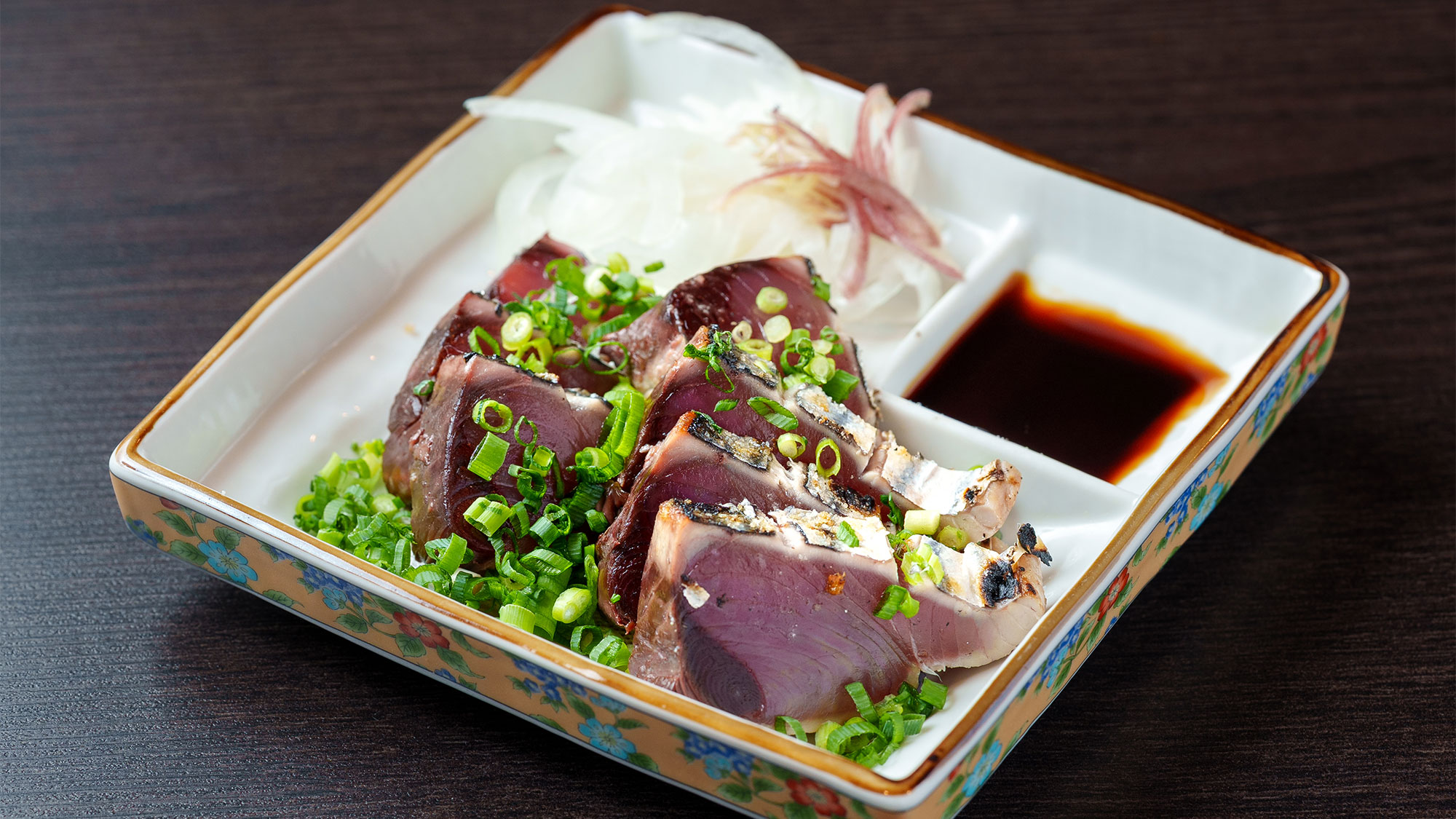 ・【夕食】柏島近海でとれた新鮮なお刺身