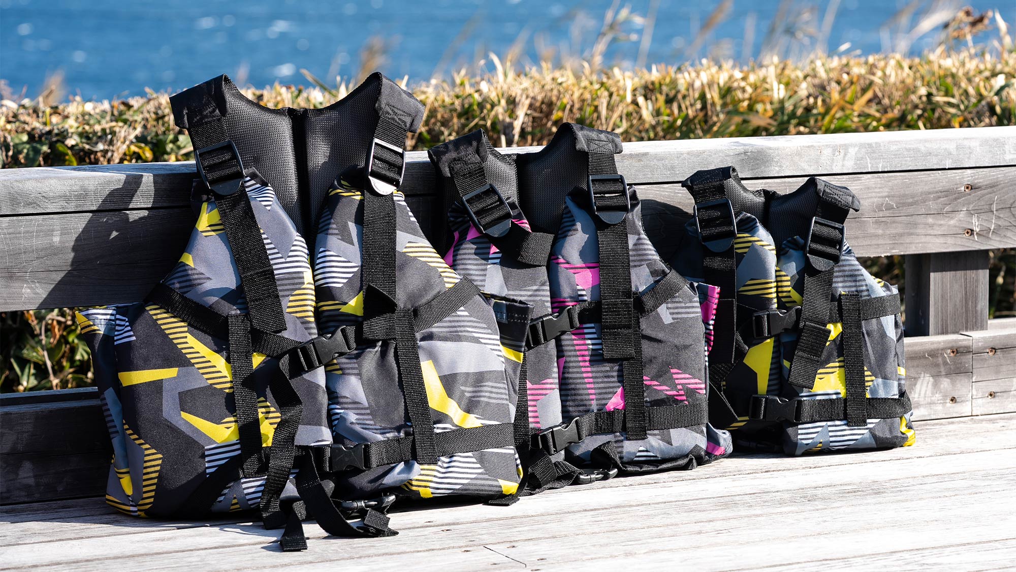 ・【その他】ダイビングセットのジャケットサイズも各種ご用意しています