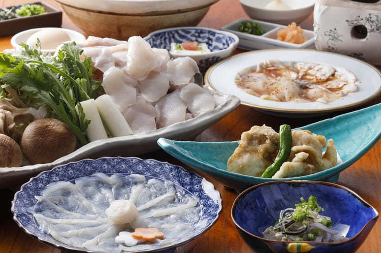 【3年とらふぐコース】鼓や名物の鯛めし朝食＆3年とらふぐフルコース