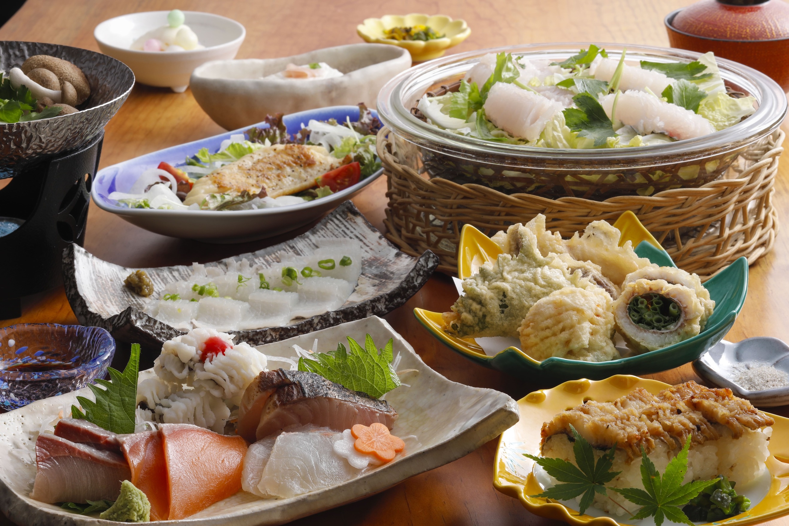 【淡路鱧フルコース】鼓や名物の鯛めし朝食＆淡路鱧フルコース