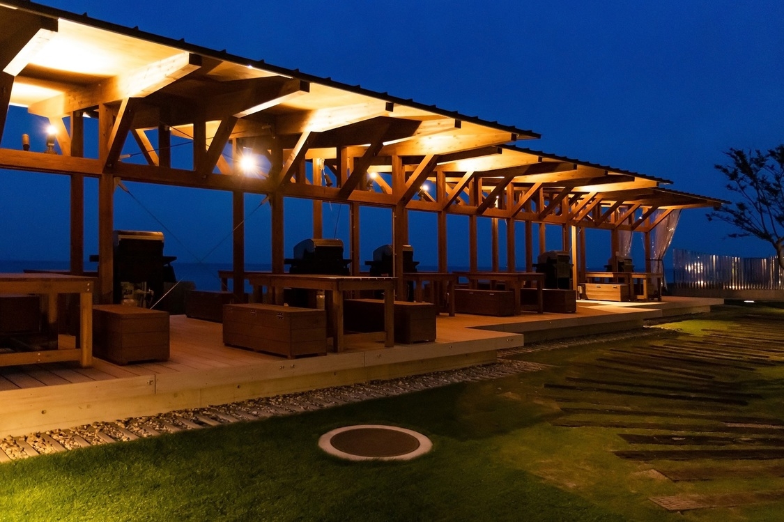 【夕/朝食・温浴スパ付】　★夕食はPICNICGARDENでのBBQプラン