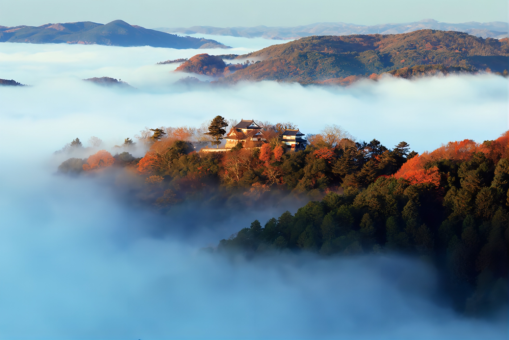 天空の山城(備中松山城)