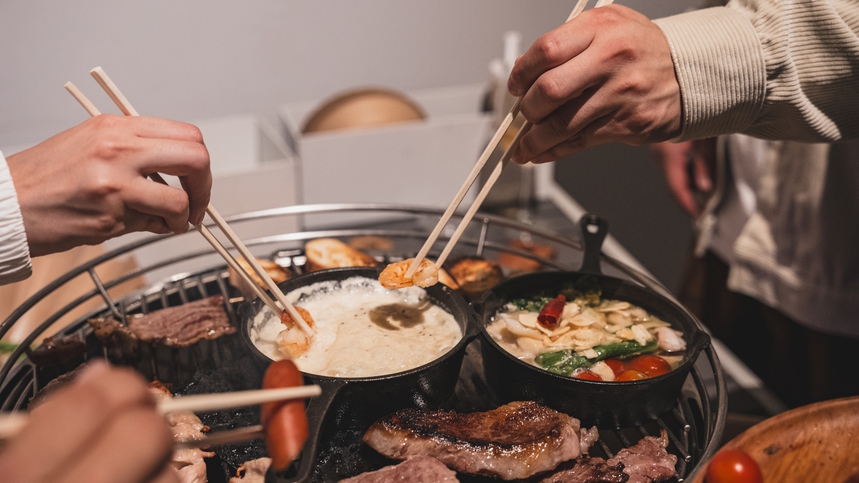 【学生＋20代限定20％OFF】春休みにおすすめスペシャルプラン！贅沢BBQ／2食付