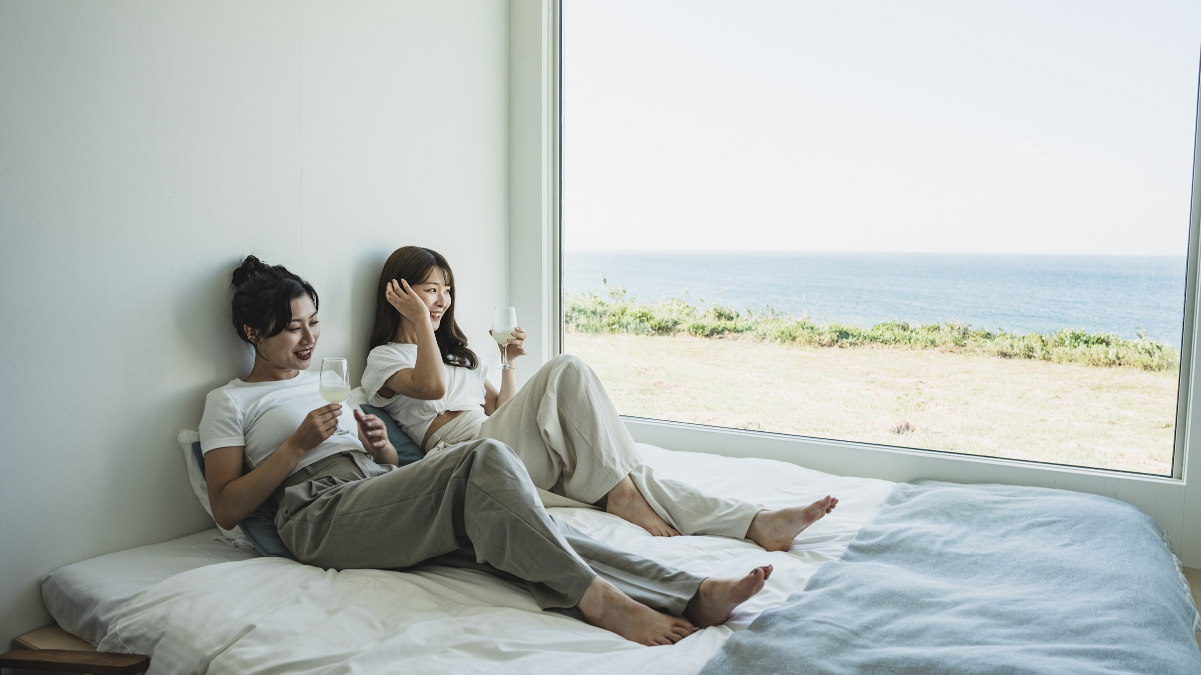 部屋からの景色。