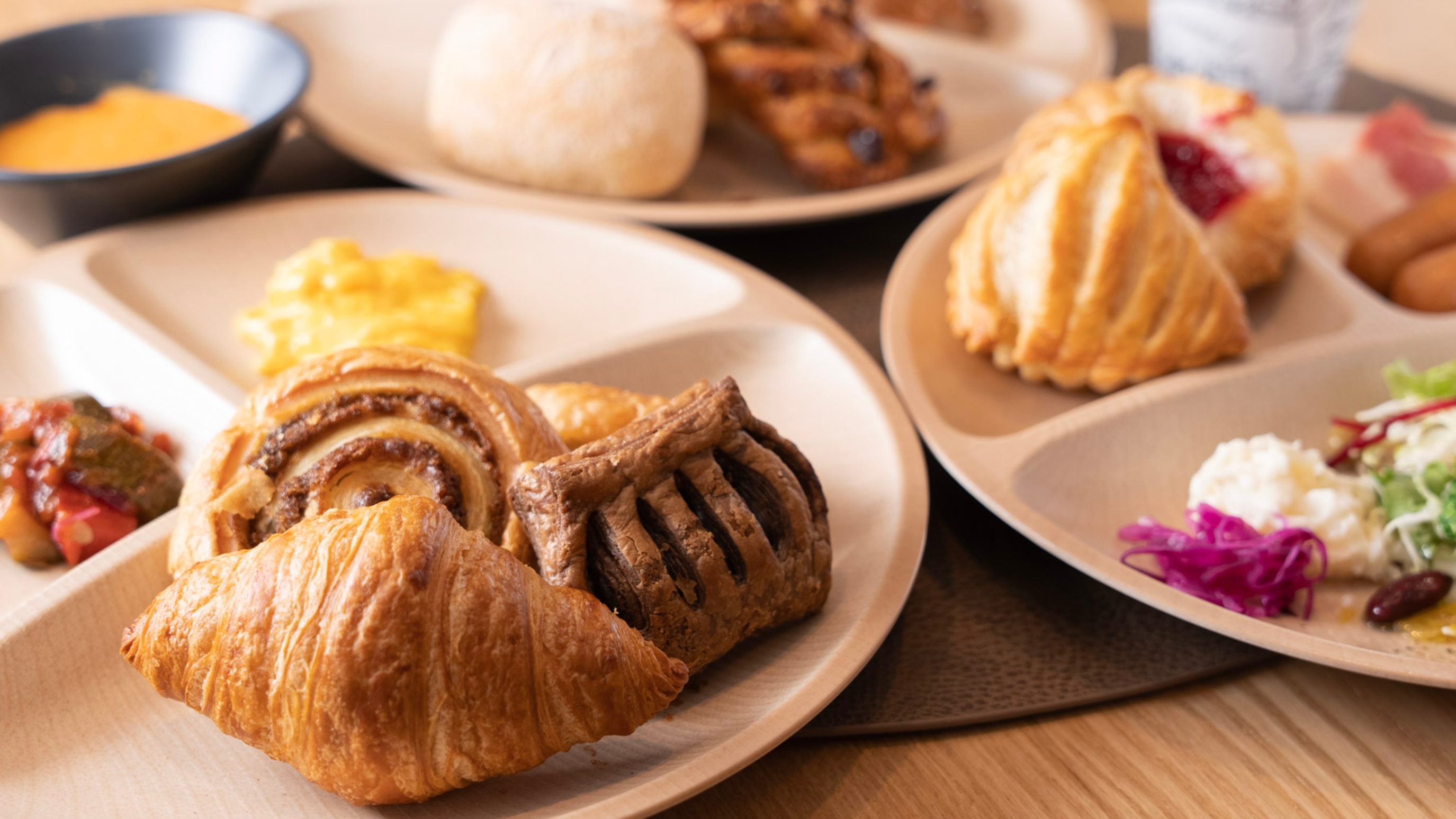 あつあつサクサク、焼きたての香りをお楽しみください