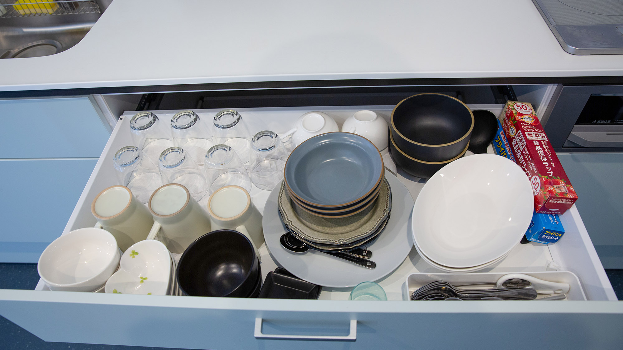 ・【共用キッチン_4F】合宿など複数人で料理ができる食器を用意しております