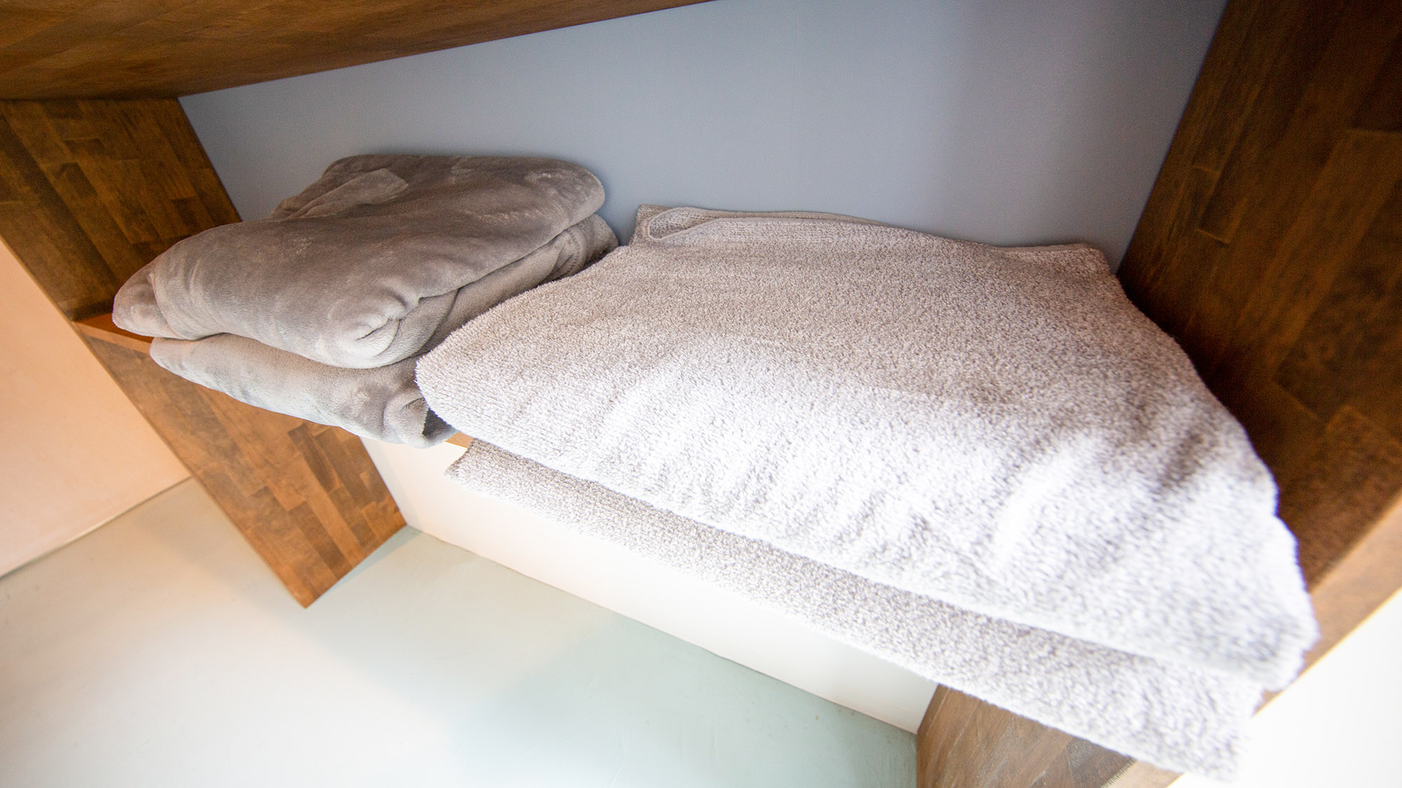 ・【貸出】ブランケットは貸し出しになります